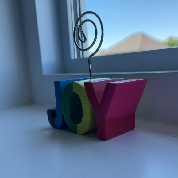 Small Joy Photo Card Holder - Picture 2 of 5